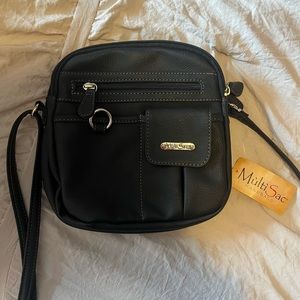 Multi Sac Purse Bag in Black